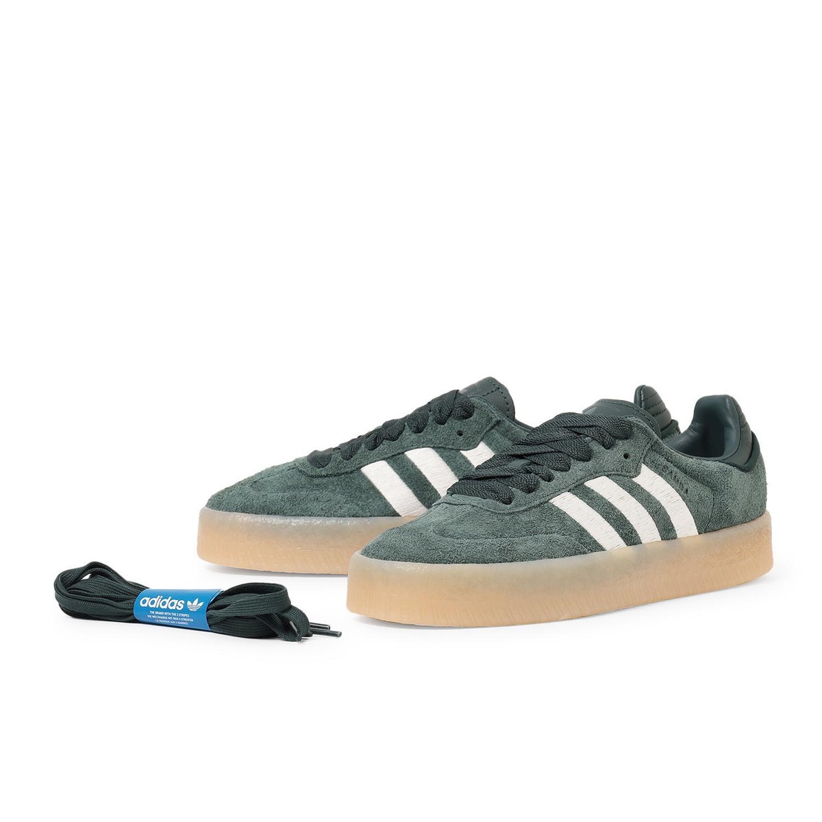 JQ0253 adidas Originals Sambae Shadow Green Chalk White Off White
