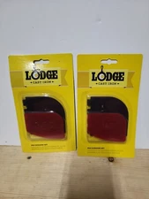 Lodge SCRAPER/COMBO Scraper Combo Set, 1 Grill Pan Scraper in Black  (2 sets)