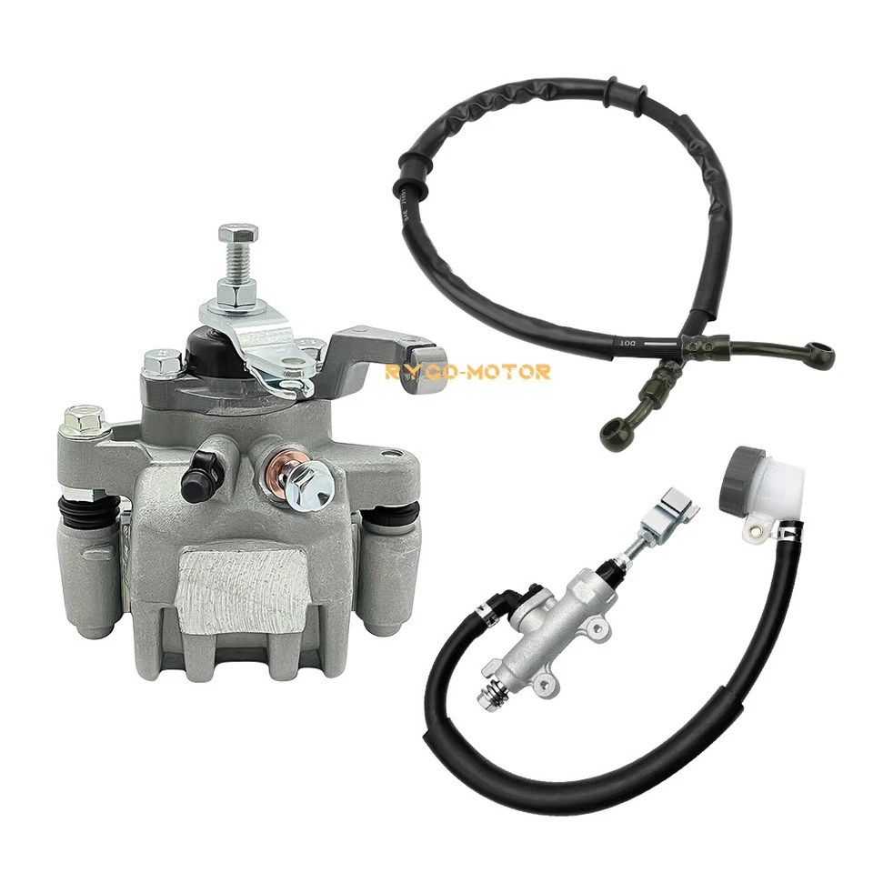 Kit de manguera de cilindro maestro de pinza de freno trasero para Honda TRX450R TRX450ER 2004-2014 Foto 4 de 4