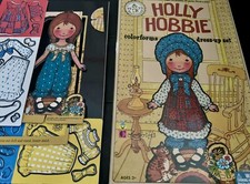 Holly Hobbie Colorforms Dress-up Set. 1975 Classic Reproduction 2 Boxes