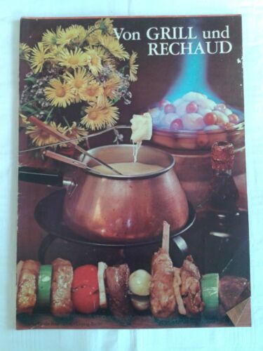 Von Grill und Rechaud, revista de la RDA 1971, cuaderno de recetas - Imagen 1 de 1