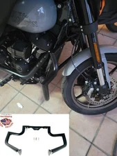 NEW Mustache Highway Engine Crash Bar Harley Softail Breakout FIT 18-25 49000141