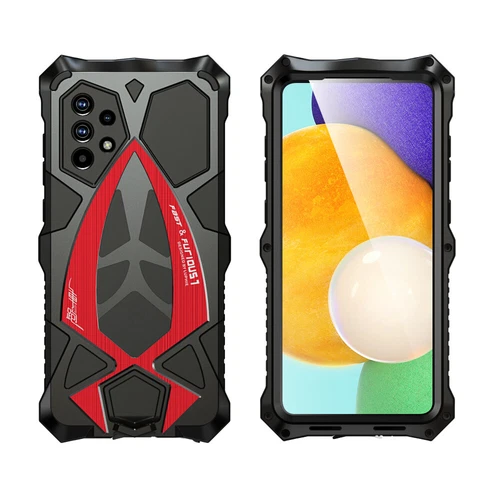 Custodia Armor per Samsung S25 Ultra Metal Bumper Resistente Full Body - Foto 20 di 28
