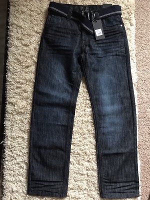 Jean Steve Jeans Slim Droit Pour Ado – Taille 10, Neuf Avec étiquettes (Coton/Polyester)