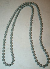 Perlenketten 60er Jahre lang, Kunstststoff, Hippie, Modeschmuck Kette