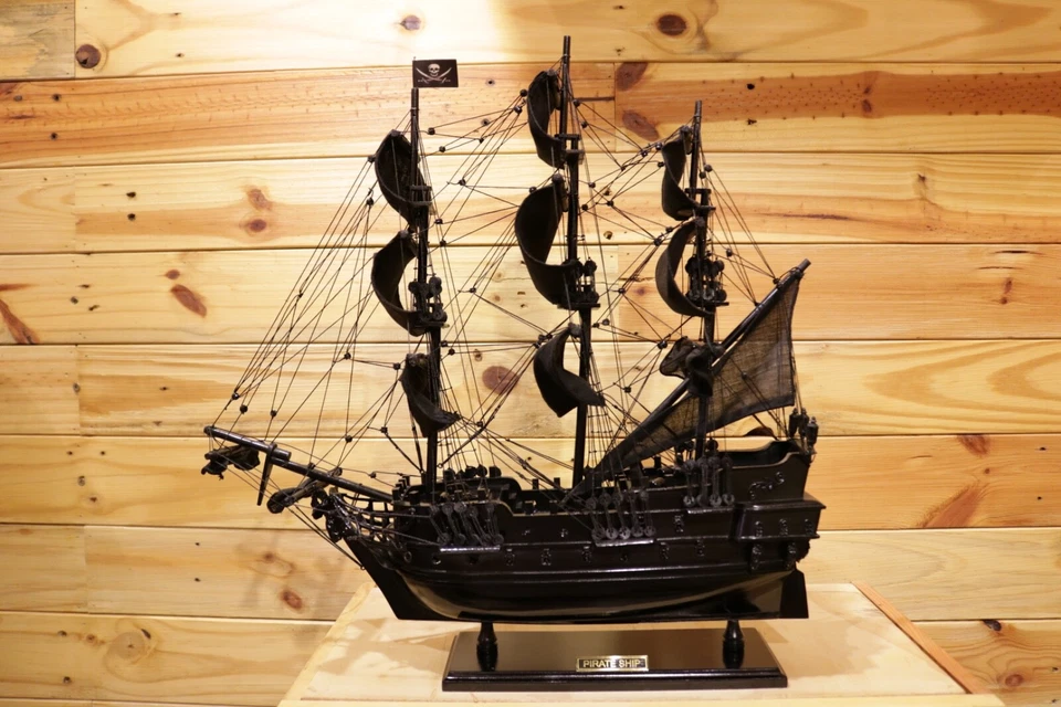 Modellschiff Piraten Schiff 67 cm - Bild 3 von 4