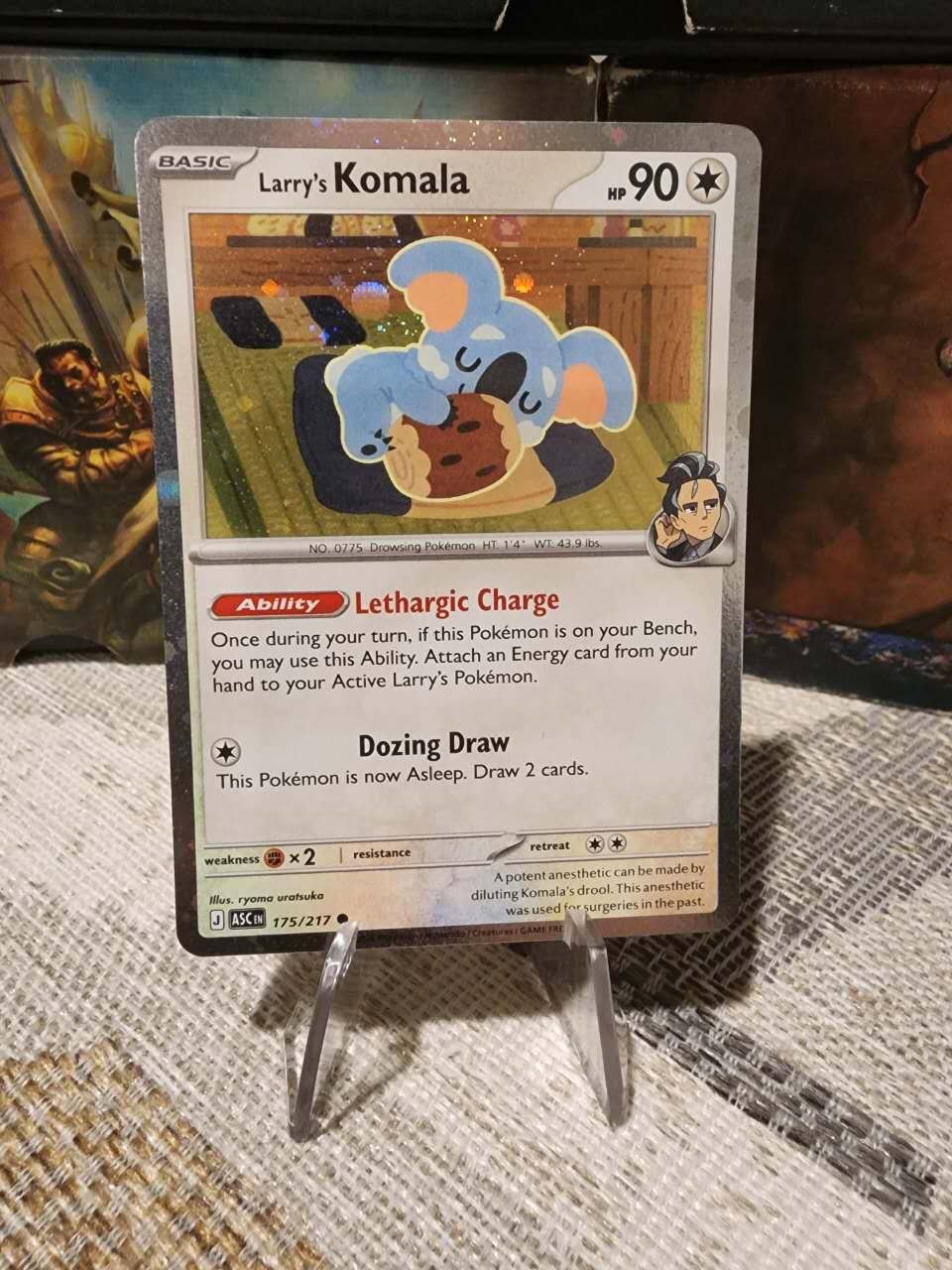 Larry's Komala - (Cosmo Holo) 175/217 Miscellaneous Cards & Products Holo