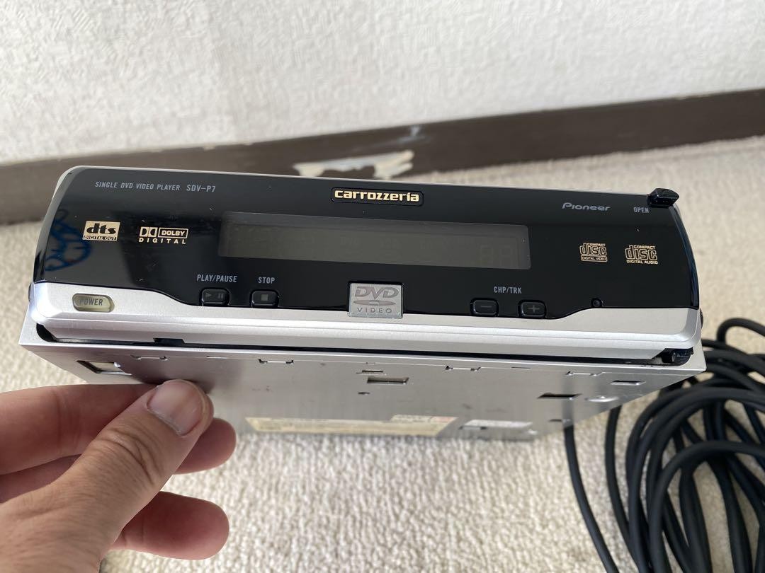 Pioneer Carrozzeria Sdv-P7 Cd/Dvd Player Car Audio Video In-Dash