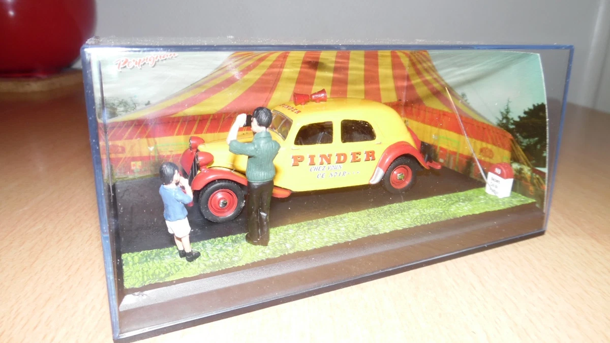 DIORAMA CITROEN ACADIANE Service Affichage Du Cirque Pinder 1/43 EUR 25,00 - PicClick IT