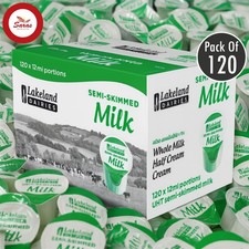 Lakeland Semi-Skimmed Milk Pods 12ml (Pack of 120)
