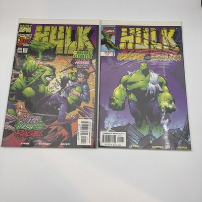 Lot of 2 Hulk #1 & 2 1999 Marvel Comics