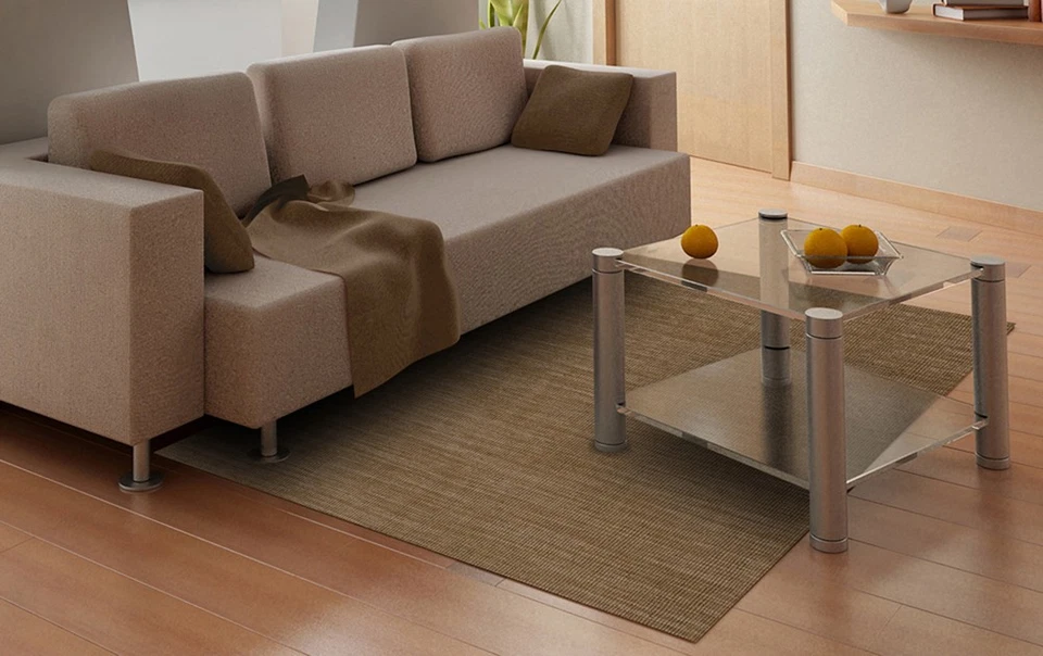 Dalyn MC100 Mocha Brown Solid Modern 2x8 Runner Wool Area Rug - Approx 2'3"x8' - Image 2 of 3