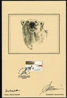Canada  #1577 First Day Card 1995 Arctic Artist and Designer Signed Dog Sled
