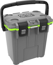 Pelican 20QT Elite Cooler - Dark Gray/Green- ...