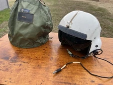 Vintage Gentex Boeing Fighter Pilot Helmet In Bag #2