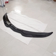 Gloss Black Front Bumper Lip Spoiler Splitter Fits 2014-2019 Corvette C7 Stage 2