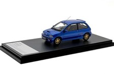 Hi-Story 1/43 Subaru Vivio RX-R 4WD 1992 Metallic Blue Diecast Model Car