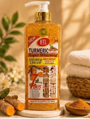 Tumeric + Vit.C Magic Whitening Anti-acne & Repair Skin Shower Gel 1000ml    