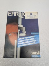 Serdi Machines For Engine Rebuilding Sales Information Literature Brochure