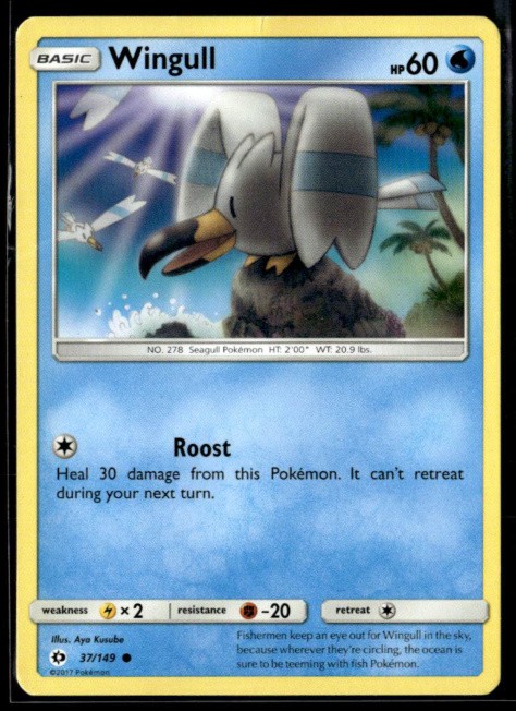 SM Base Set #37/149 Wingull