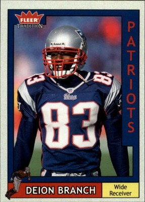 2003 Fleer Tradition #142 Deion Branch - FB