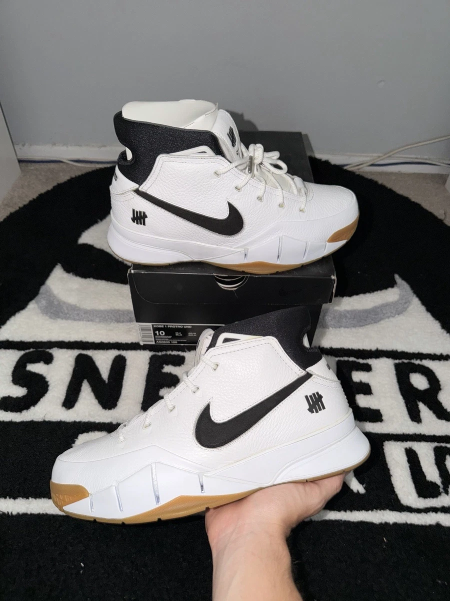 Nike Undefeated x Zoom Kobe 1 Protro White Gum | eBay