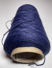 UNBRANDED YARN CONE YARN . 1partial. BLUE. I Combine Ship, Read Details.