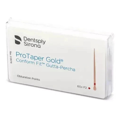 Protaper Gold Conform Fit Gutta-Percha Points by Dentsply (All sizes) (60/pack)