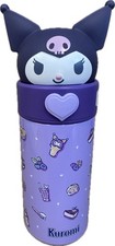 Water Bottle - Hello Kitty - Kuromi 3D Head 3...