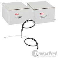 2X NTY Handbremsseile Passend FüR Audi A3 Seat Altea Leon Toledo Skoda Octavia
