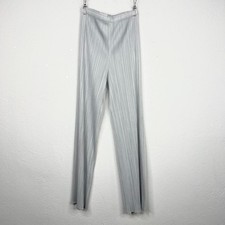 Issey Miyake Pleats Please grey pleated pants 160/62Y