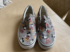 mickey mouse Vans size 5 grey unisex