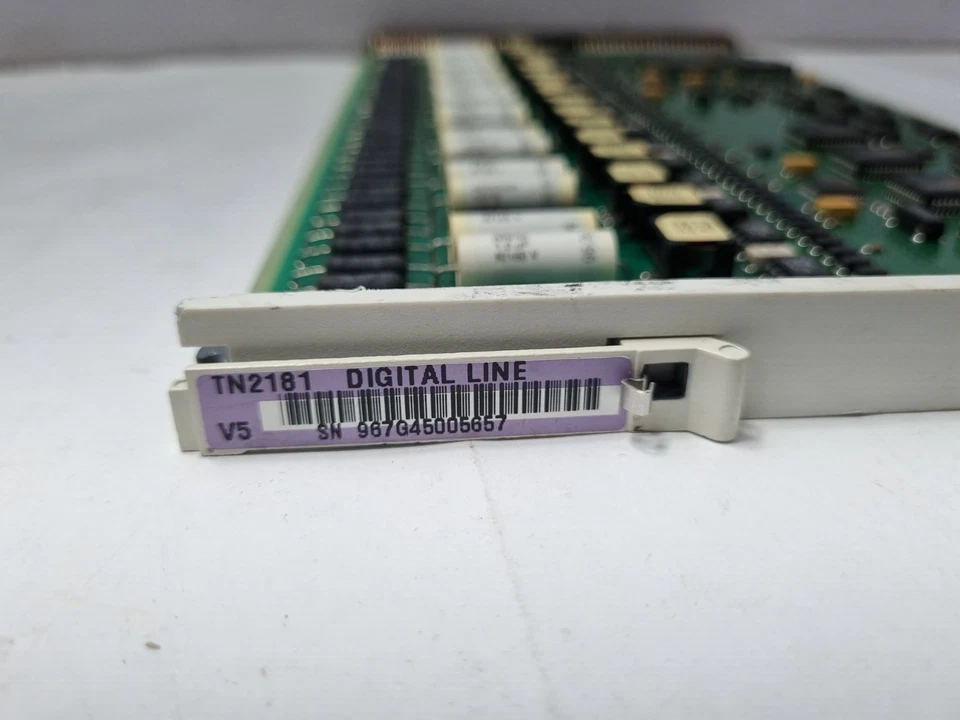 AT&T TN2181 Digital Line Board V5 TN2181 Ser 3 847290913 ISS 1 - Image 4 of 4