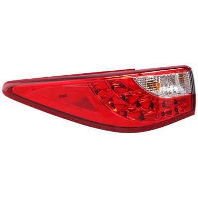 Tail Light For 2013 Infiniti JX35 LH w/ Bulb(s) Clear & Red Lens