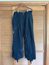 COLUMBIA TITANIUM OMNI-HEAT TECH BLACK SKI SNOWBOARD SNOW PANTS Women SIZE LARGE