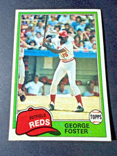 George Foster 1981 Topps #200