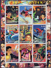 Tadschikistan 2001 Harry Potter Gefangener von Askaban/Zauberstein Blatt (9) postfrisch