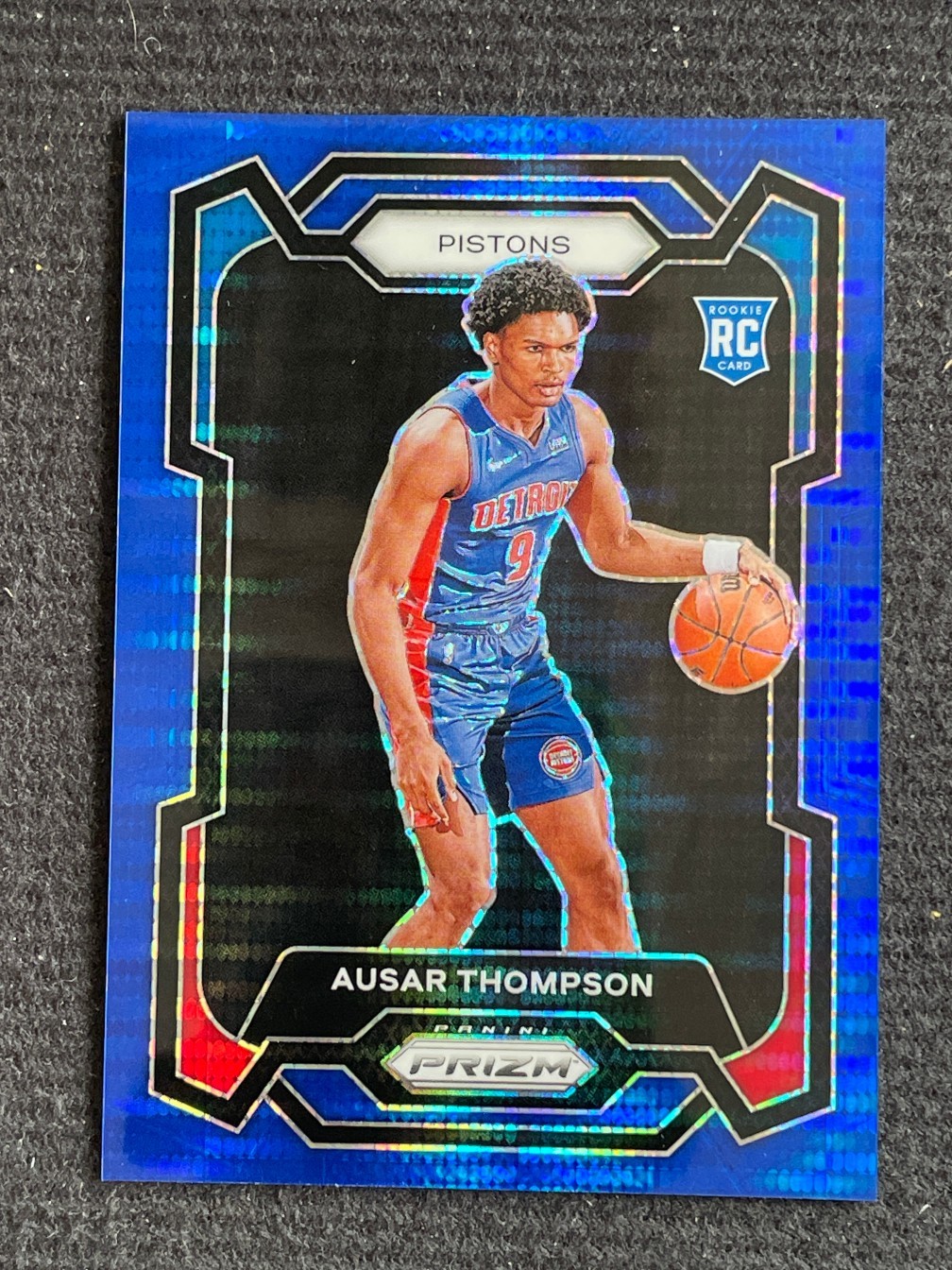 Ausar Thompson 2023-24 Panini Prizm Blue Pulsar Prizm 73/99 RC #178
