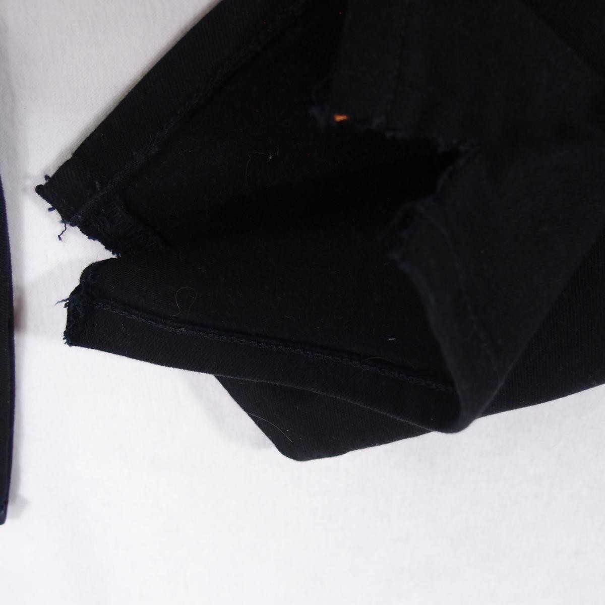 Mens HUGO BOSS ORANGE 24 Stretch Slim Straight Black Jeans W33 L36 thumbnail 7