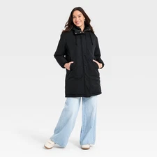 Women's Parka Jacket - Universal Thread Black M