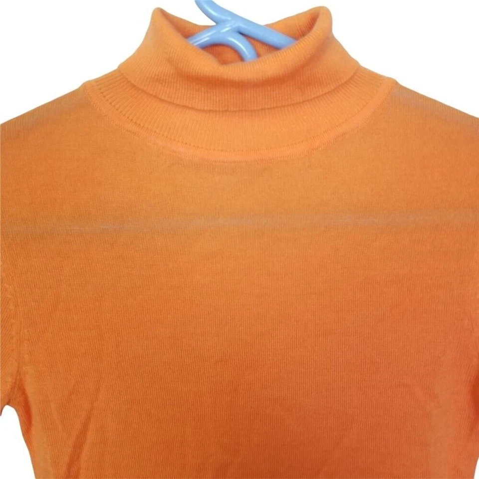 Склад женщин шерсти основание слой водолазка полупрозрачный Хэллоуин тыква размер 8 - Изображение 2 из 4