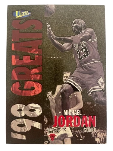 1997-98 Fleer Ultra 98 Greats Gold Medallion Michael Jordan #259G Bulls GOAT