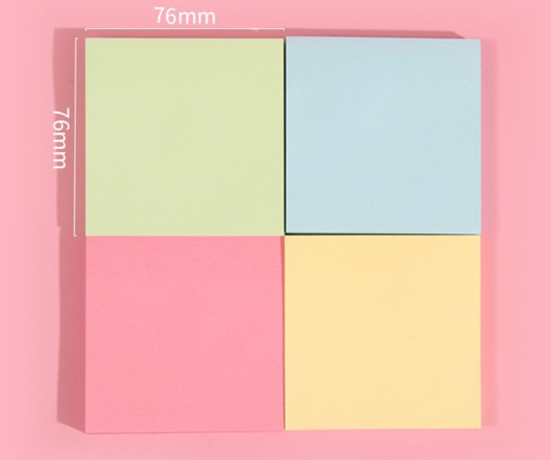 Posty Notes Ebay 400 Assorted Pastel Removable Sticky Post It Coloured Notes Pads 76mm x ...