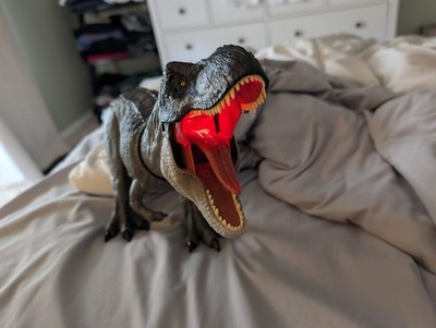 Mattel Jurassic World Rebirth Power Devour Tyrannosaurus Rex Dinosaur Toy Figure