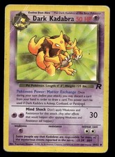 DARK KADABRA 39/82 UNCOMMON TEAM ROCKET POKEMON DAMAGED on eBay