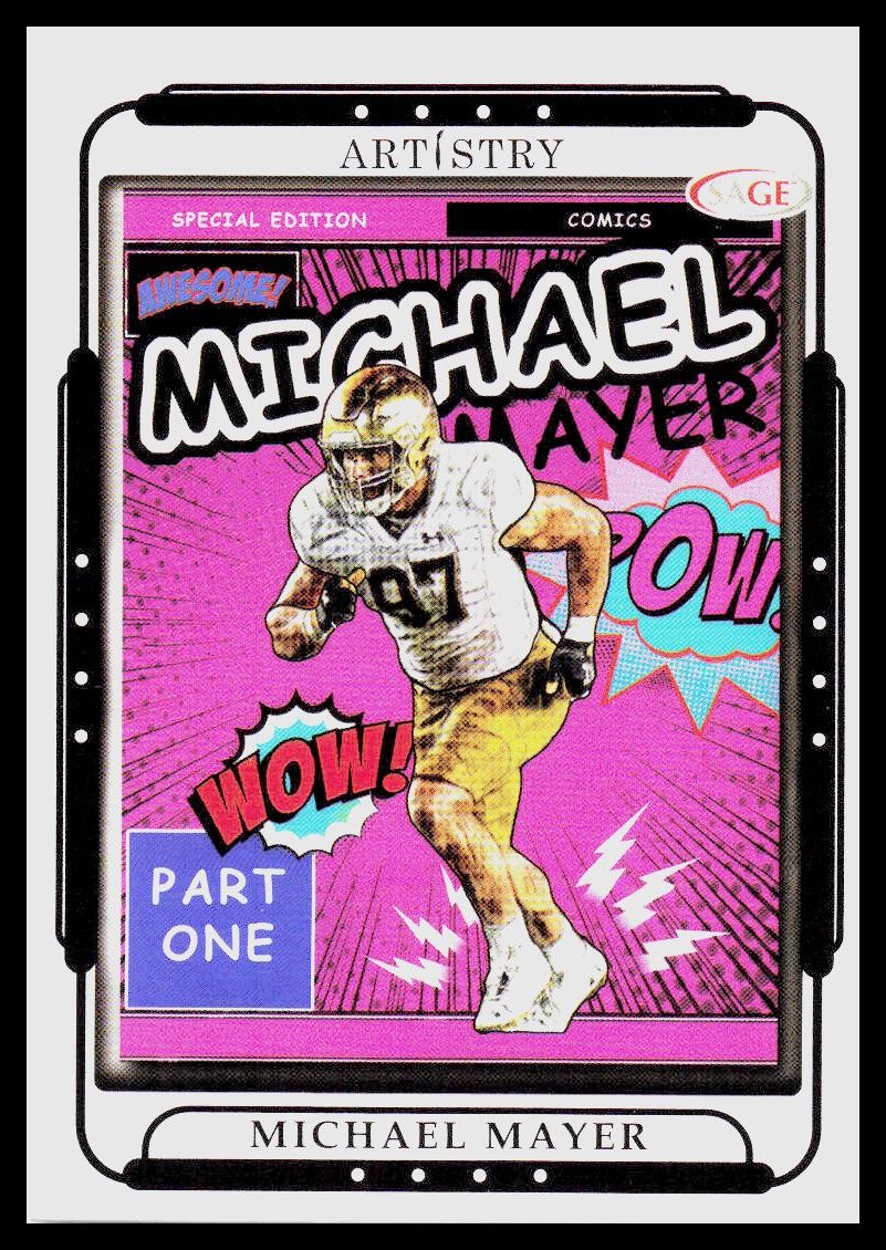 2023 SAGE Artistry #88 Michael Mayer Gray