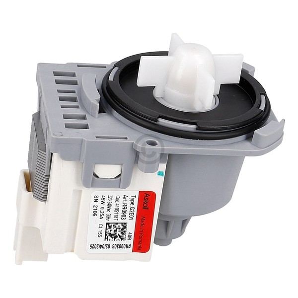 Ablaufpumpe Candy 92129444 Askoll Pumpenmotor In Waschmaschine-image