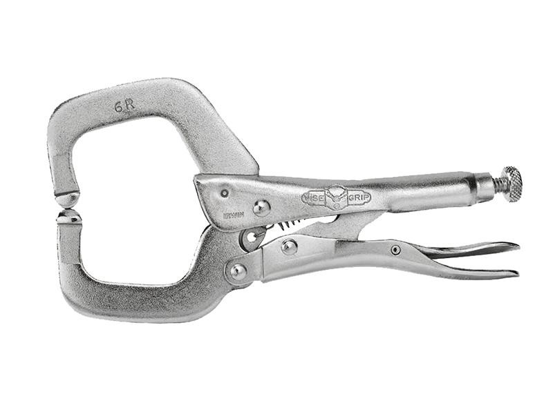 IRWIN Vise-Grip T17EL4 6R Locking C-Clamp Regular Tip 150mm (6in) - Image 4