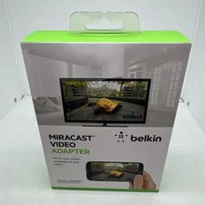 Belkin Miracast Video HDMI Adapter F7D7501 Works w Samsung WIN Laptop Mirror NEW