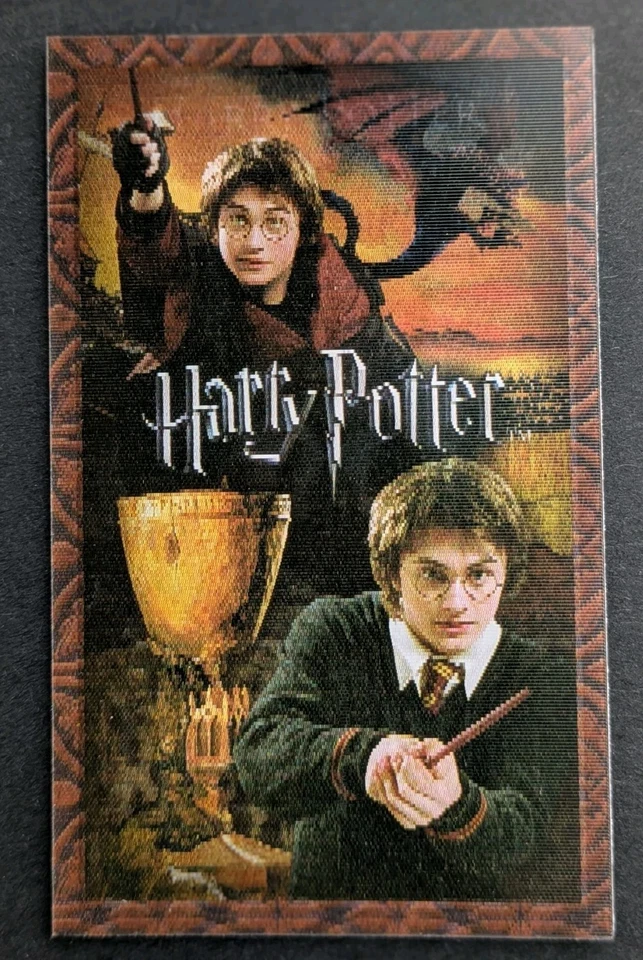 Rare Harry Potter & the GoF 2005 Lenticular Card Warner Bros - Image 2 of 4